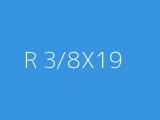 R 3/8X19 